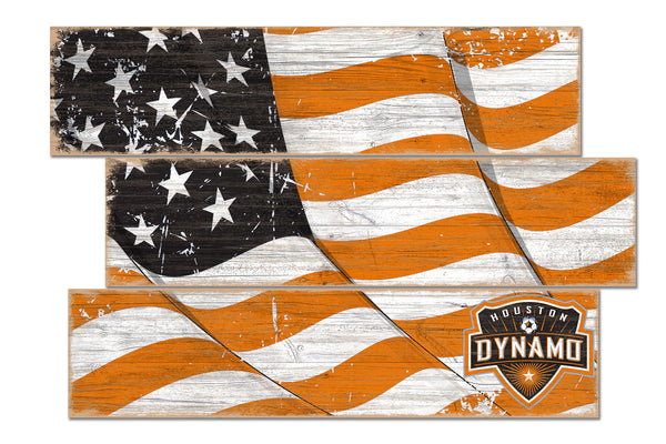 Wholesale MLS1028-Flag 3 Plank / S1028-Houston Dynamo