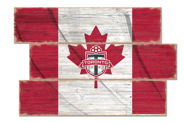 Wholesale MLS1028-Flag 3 Plank / S1028-Toronto FC