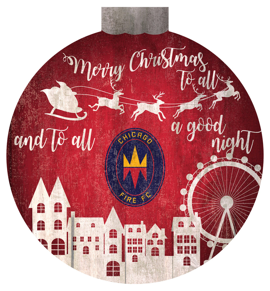 Wholesale MLS1033-Santa Village 12 in Wall Art / S1033-Chicago Fire