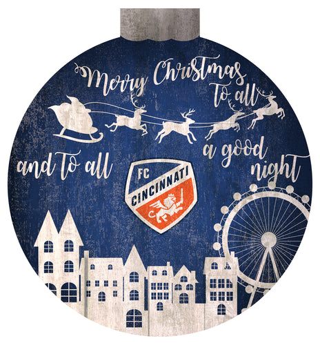 Wholesale MLS1033-Santa Village 12 in Wall Art / S1033-FC Cincinnati