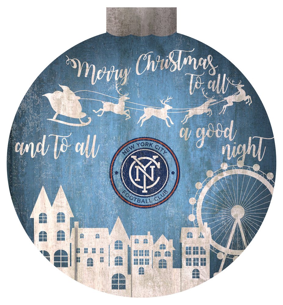 Wholesale MLS1033-Santa Village 12 in Wall Art / S1033-New York City FC