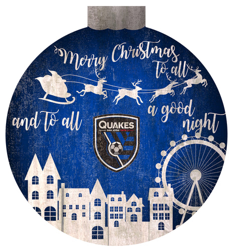 Wholesale MLS1033-Santa Village 12 in Wall Art / S1033-San Jose Earthquakes