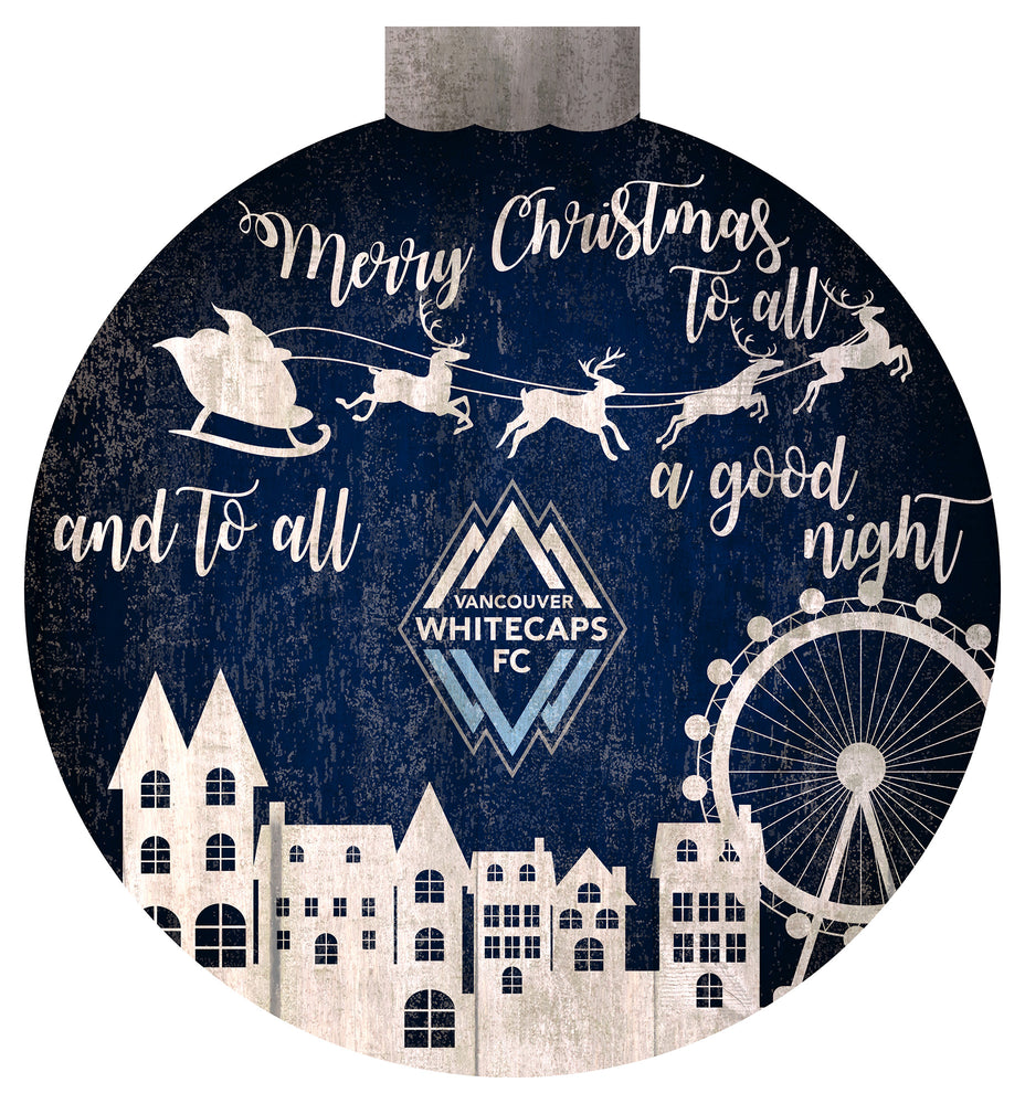 Wholesale MLS1033-Santa Village 12 in Wall Art / S1033-Vancouver Whitecaps