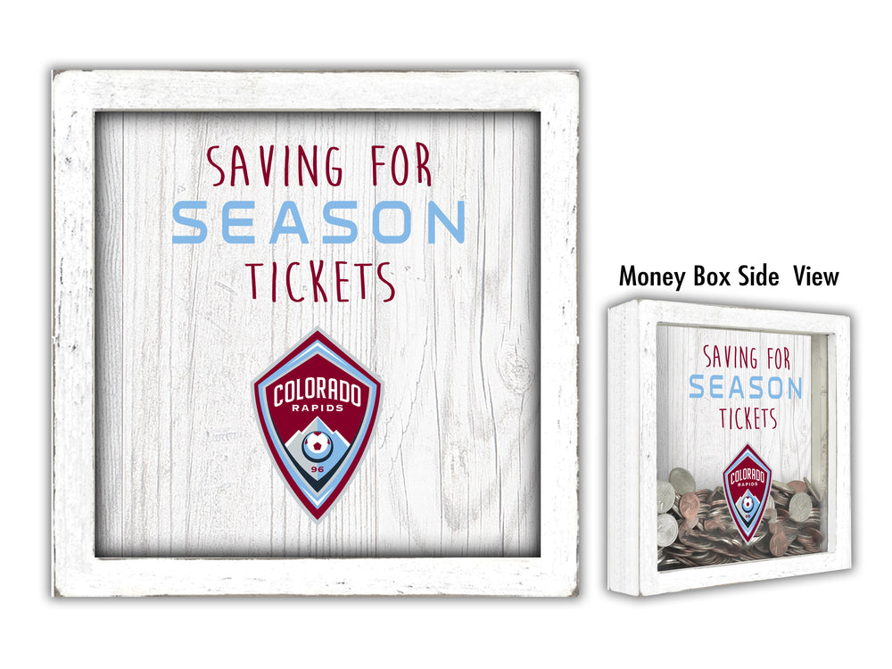 Wholesale MLS1059-Season Tickets Money Box / S1059-Colorado Rapids