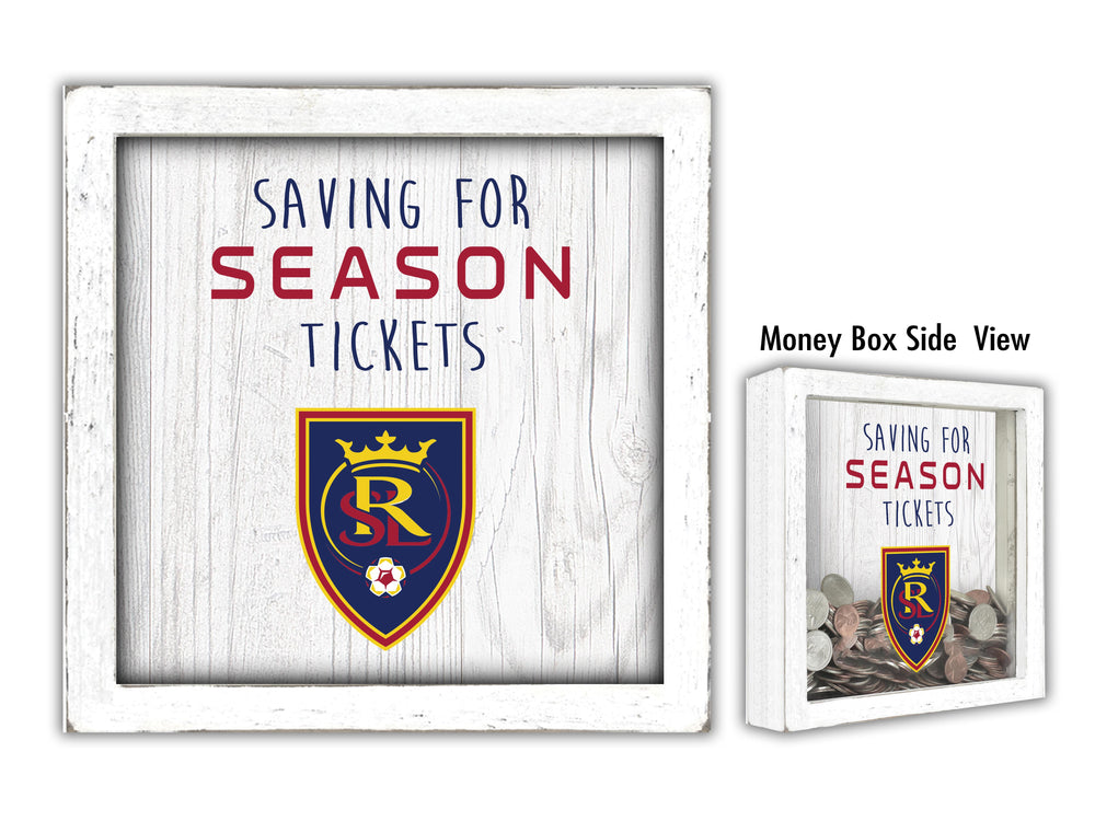 Wholesale MLS1059-Season Tickets Money Box / S1059-Real Salt Lake