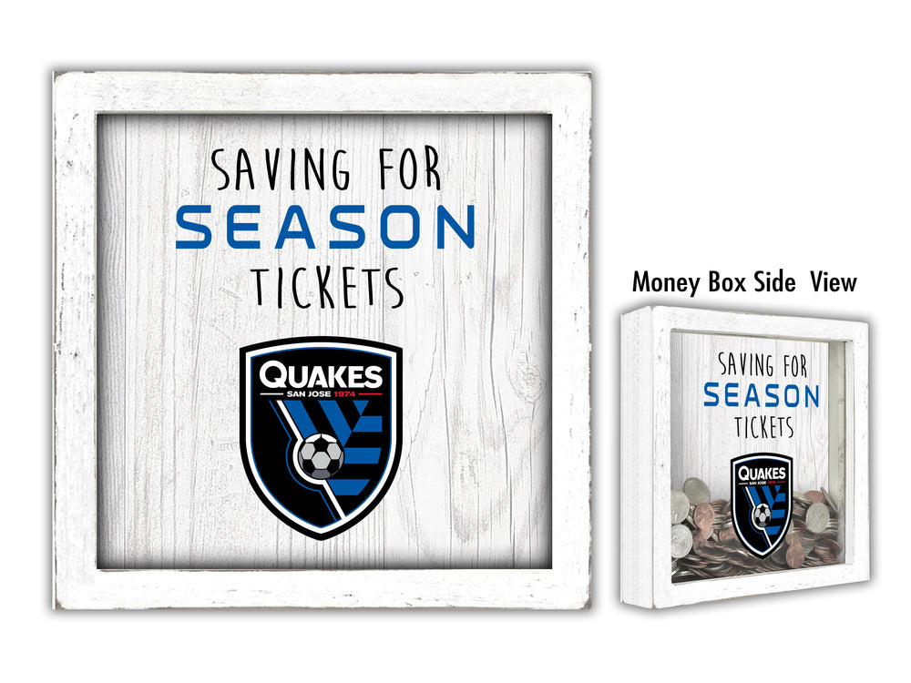 Wholesale MLS1059-Season Tickets Money Box / S1059-San Jose Earthquakes