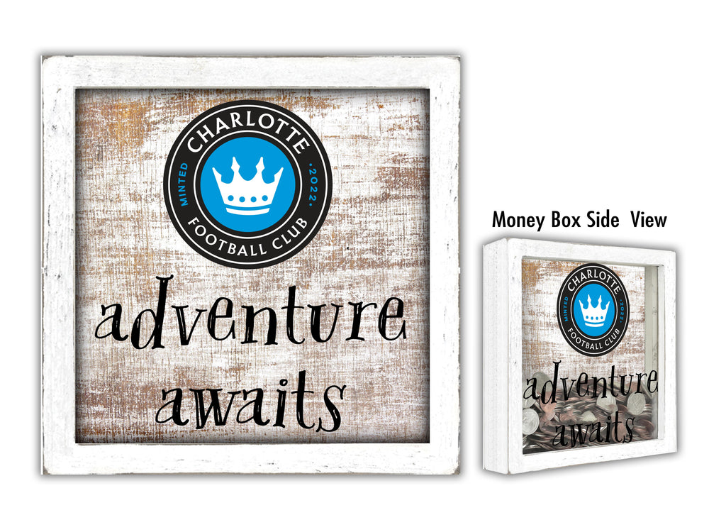 Wholesale MLS1061-Adventure Awaits Money Box / S1061-Charlotte FC