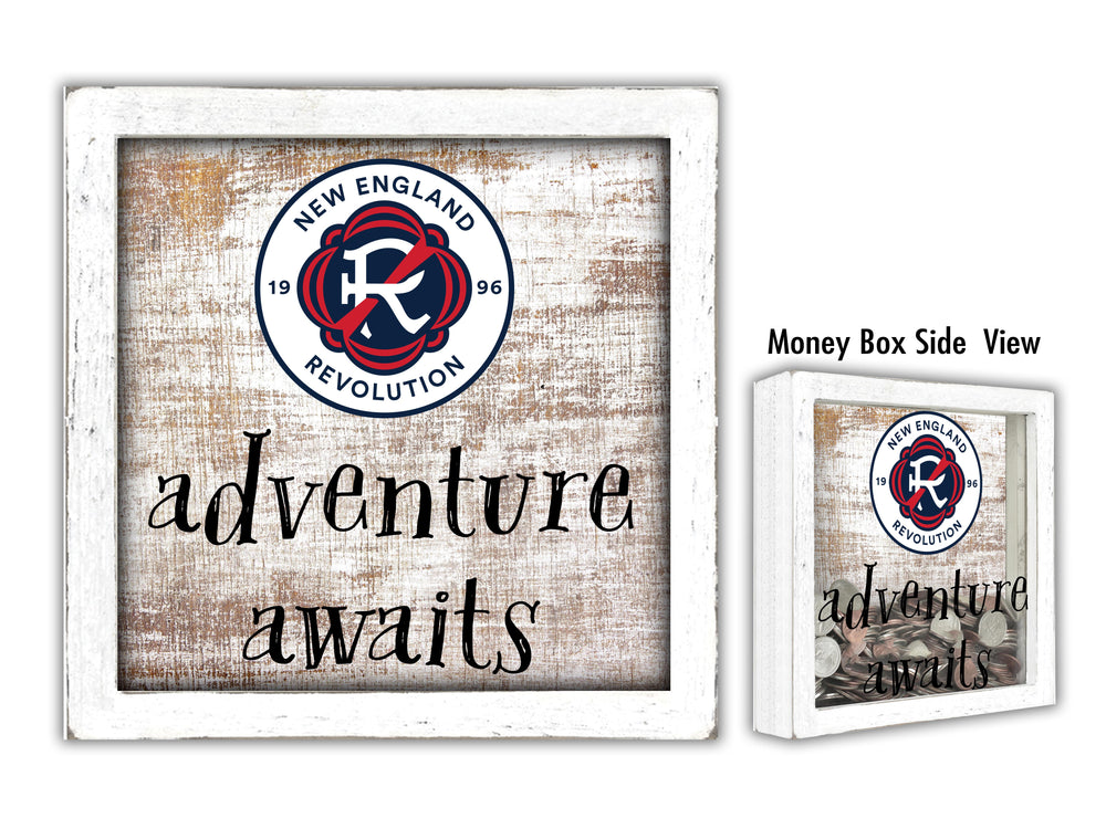 Wholesale MLS1061-Adventure Awaits Money Box / S1061-New England Revolution