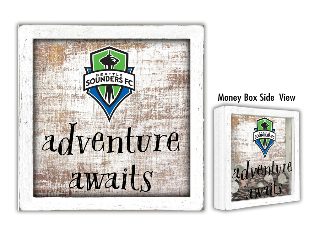 Wholesale MLS1061-Adventure Awaits Money Box / S1061-Seattle Sounders