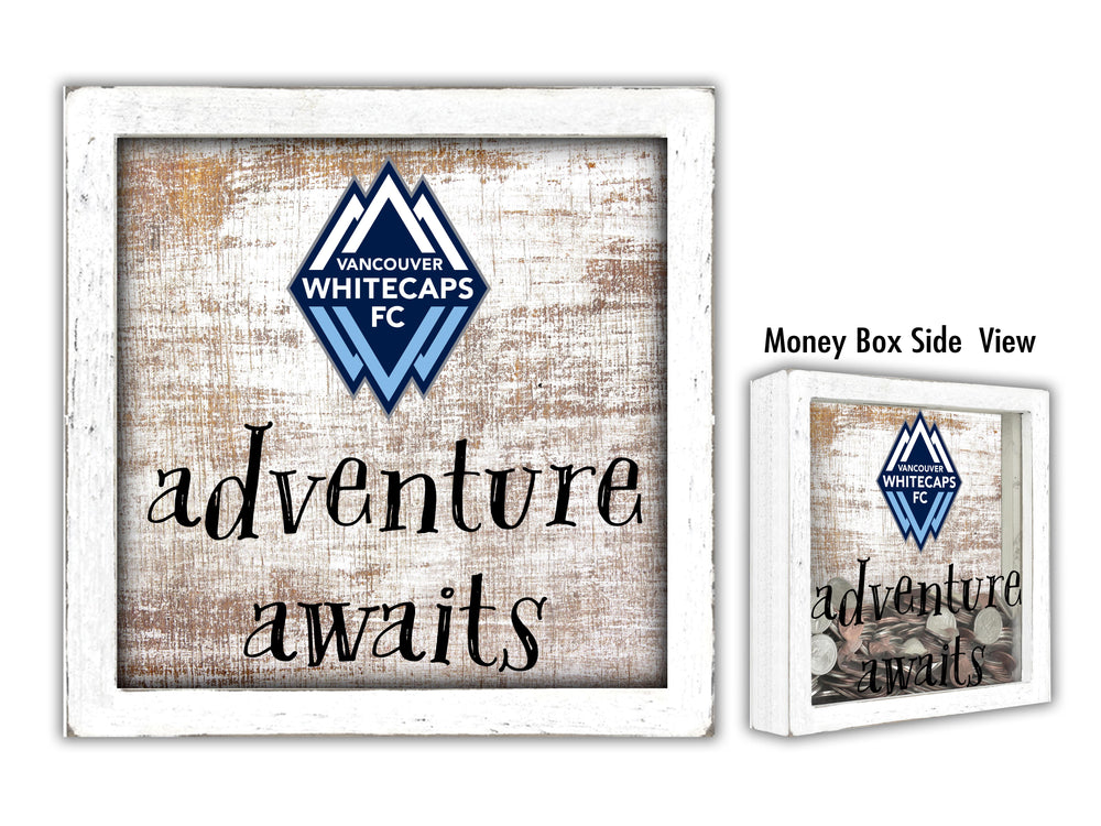 Wholesale MLS1061-Adventure Awaits Money Box / S1061-Vancouver Whitecaps