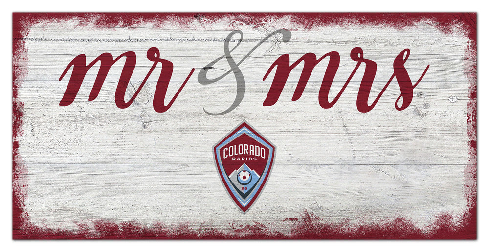 Wholesale MLS1074-Mr Mrs Script 6x12 / S1074-Colorado Rapids