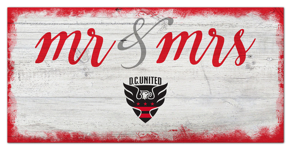 Wholesale MLS1074-Mr Mrs Script 6x12 / S1074-DC United