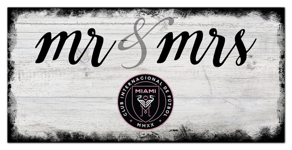 Wholesale MLS1074-Mr Mrs Script 6x12 / S1074-Inter Miami