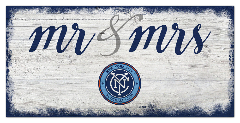 Wholesale MLS1074-Mr Mrs Script 6x12 / S1074-New York City FC