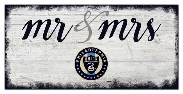 Wholesale MLS1074-Mr Mrs Script 6x12 / S1074-Philadelphia Union