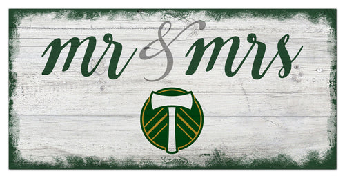 Wholesale MLS1074-Mr Mrs Script 6x12 / S1074-Portland Timbers