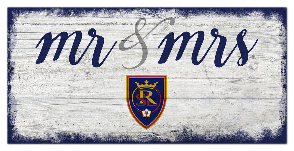 Wholesale MLS1074-Mr Mrs Script 6x12 / S1074-Real Salt Lake