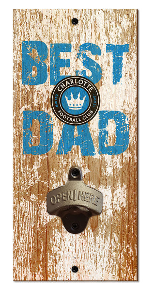 Wholesale MLS1077-Best Dad Bottle Opener / S1077-Charlotte FC