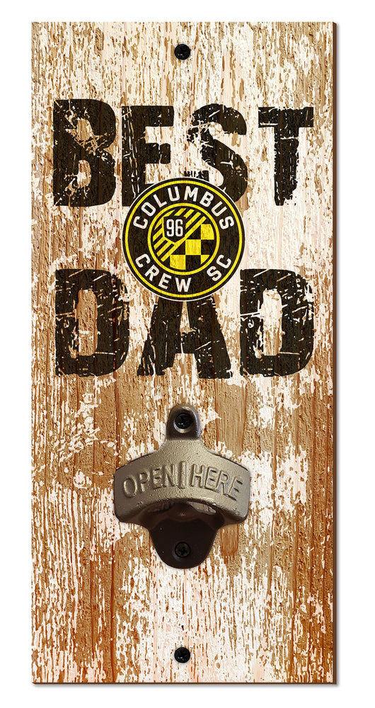 Wholesale MLS1077-Best Dad Bottle Opener / S1077-Columbus Crew