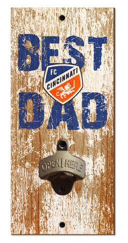 Wholesale MLS1077-Best Dad Bottle Opener / S1077-FC Cincinnati