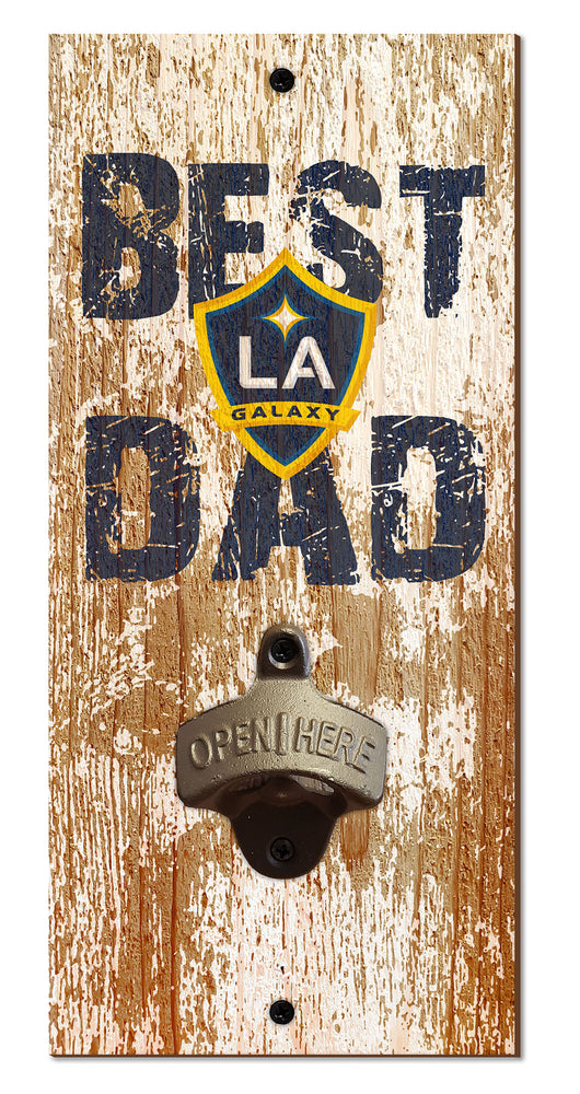 Wholesale MLS1077-Best Dad Bottle Opener / S1077-LA Galaxy