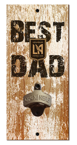 Wholesale MLS1077-Best Dad Bottle Opener / S1077-Los Angeles Football Club