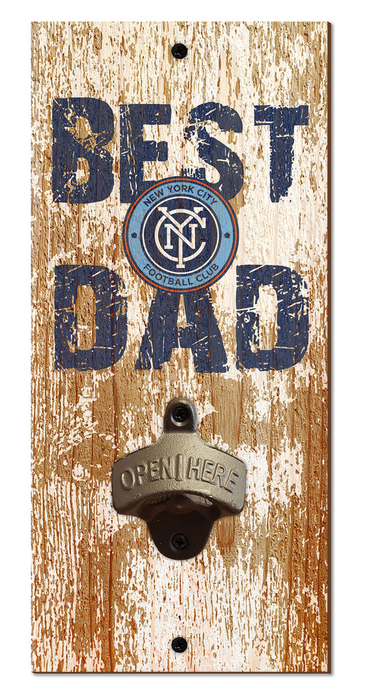 Wholesale MLS1077-Best Dad Bottle Opener / S1077-New York City FC