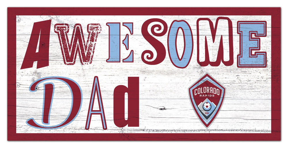 Wholesale MLS2018-Awesome Dad 6x12 / S2018-Colorado Rapids