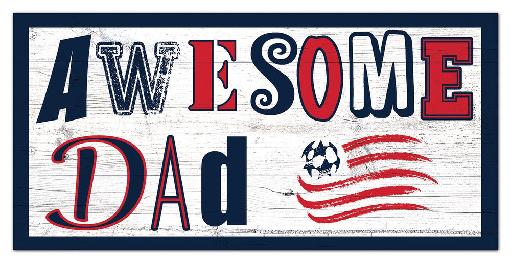 Wholesale MLS2018-Awesome Dad 6x12 / S2018-New England Revolution