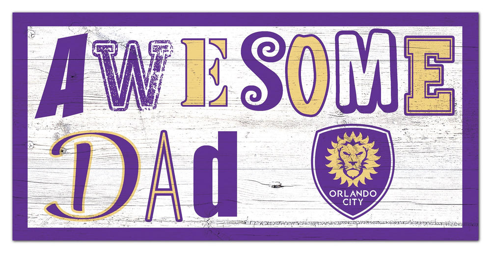 Wholesale MLS2018-Awesome Dad 6x12 / S2018-Orlando City