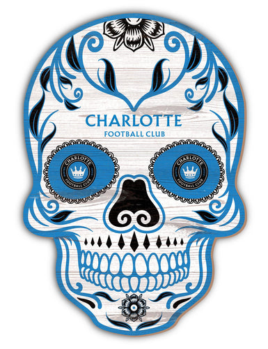 Wholesale MLS2044-Sugar Skull 12in / S2044-Charlotte FC