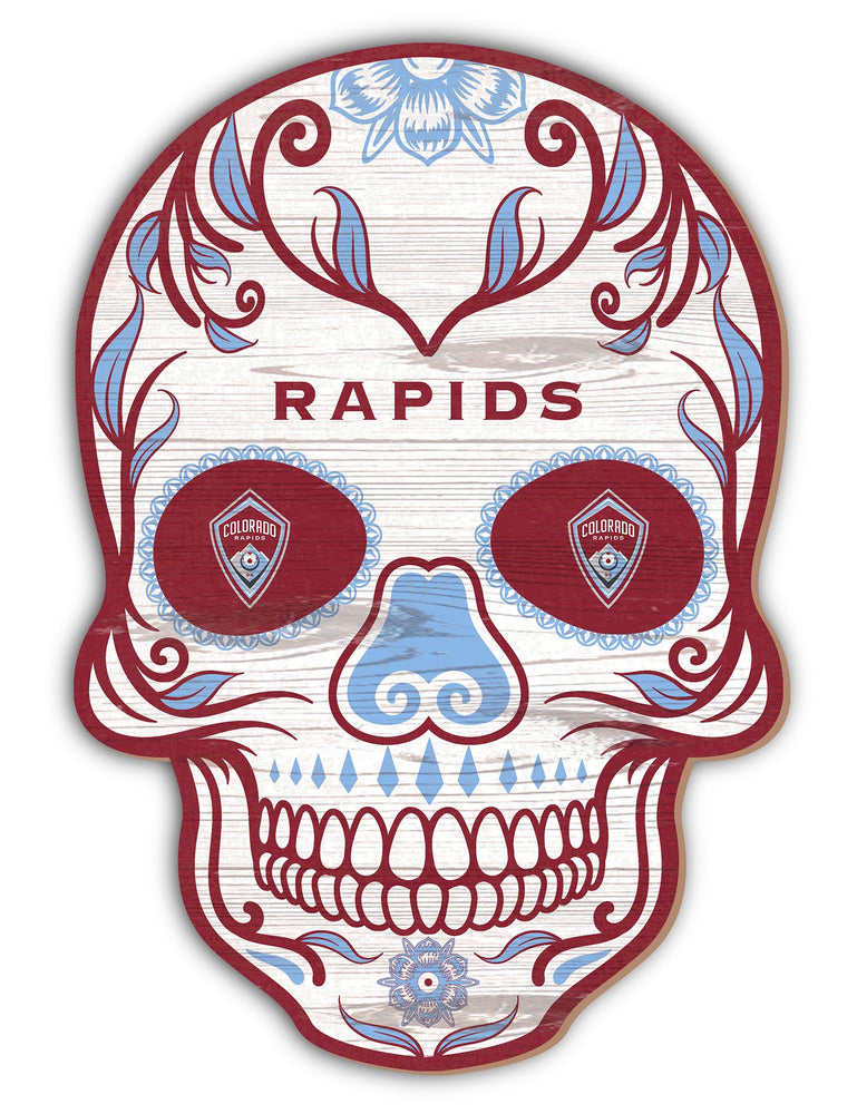 Wholesale MLS2044-Sugar Skull 12in / S2044-Colorado Rapids