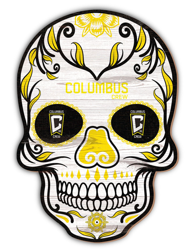 Wholesale MLS2044-Sugar Skull 12in / S2044-Columbus Crew