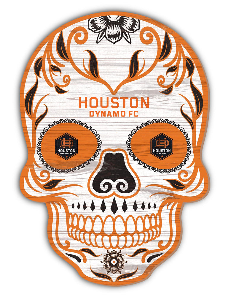 Wholesale MLS2044-Sugar Skull 12in / S2044-Houston Dynamo