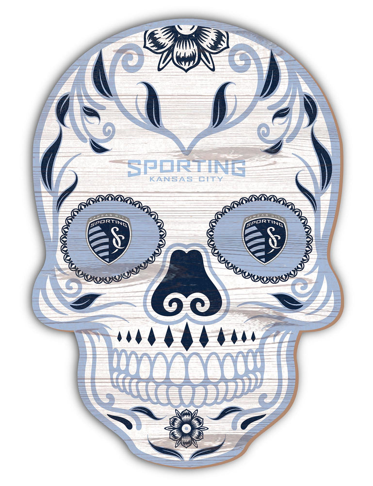 Wholesale MLS2044-Sugar Skull 12in / S2044-Sporting Kansas City