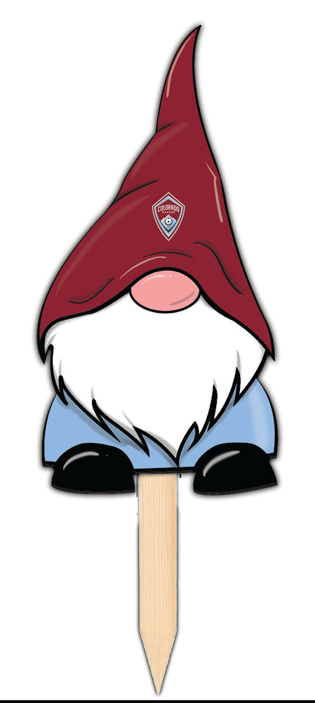 Wholesale S2100-Gnome Yard Stake 12in / S2100-Colorado Rapids