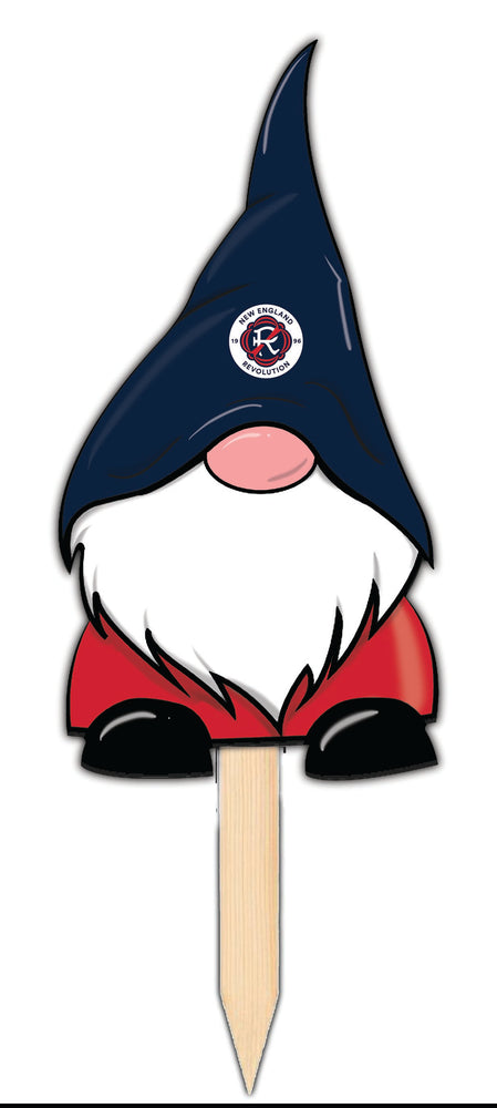 Wholesale S2100-Gnome Yard Stake 12in / S2100-New England Revolution