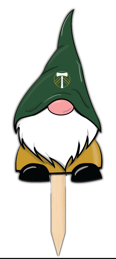 Wholesale S2100-Gnome Yard Stake 12in / S2100-Portland Timbers