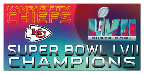 Wholesale SBLVII- Super Bowl 57 / SBLVII05-Superbowl Colorsplash 6x12 Kansas City Chiefs WEB