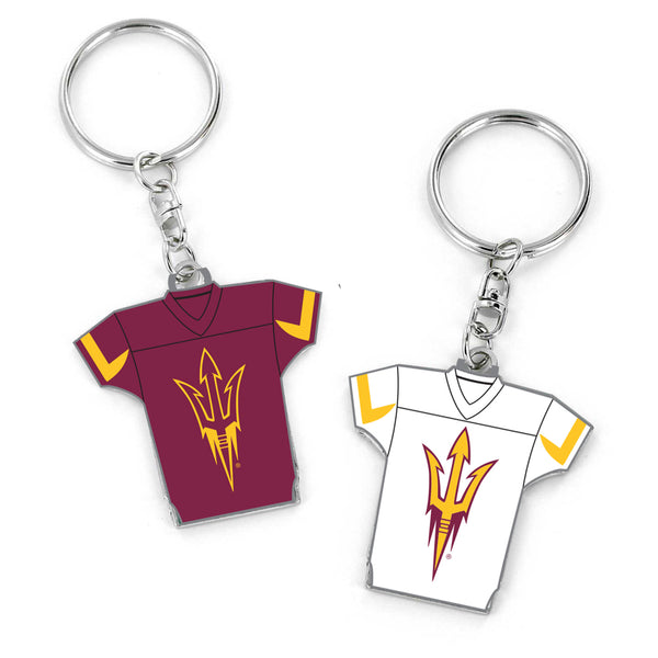 WHOLESALE ARIZONA STATE REVERSIBLE HOME/AWAY JERSEY KEYCHAIN