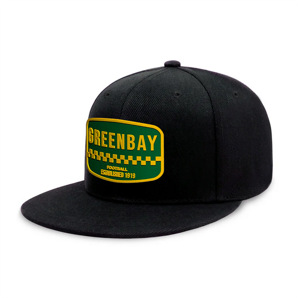 Greenbay Football - Black - Snapback City Caps
