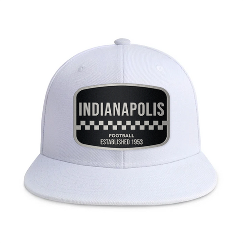 Indianapolis Football - White - Snapback City Caps