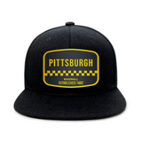 Pittsburgh Baseball - Black - Snapback City Caps
