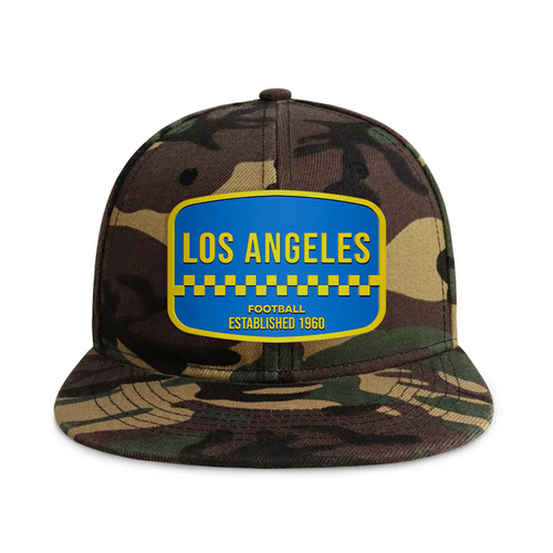 Los Angeles2 Football - Wood Camo - Snapback City Caps