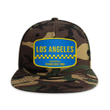 Los Angeles2 Football - Wood Camo - Snapback City Caps