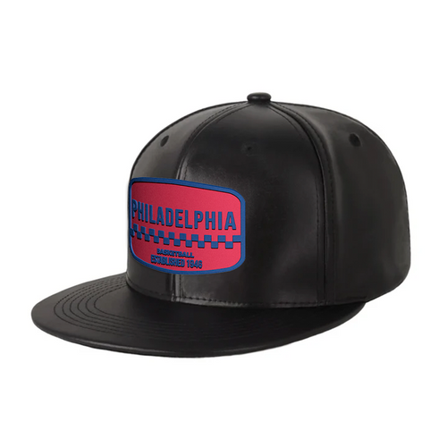 Philadelphia Basketball - PU Leather - Snapback City Caps