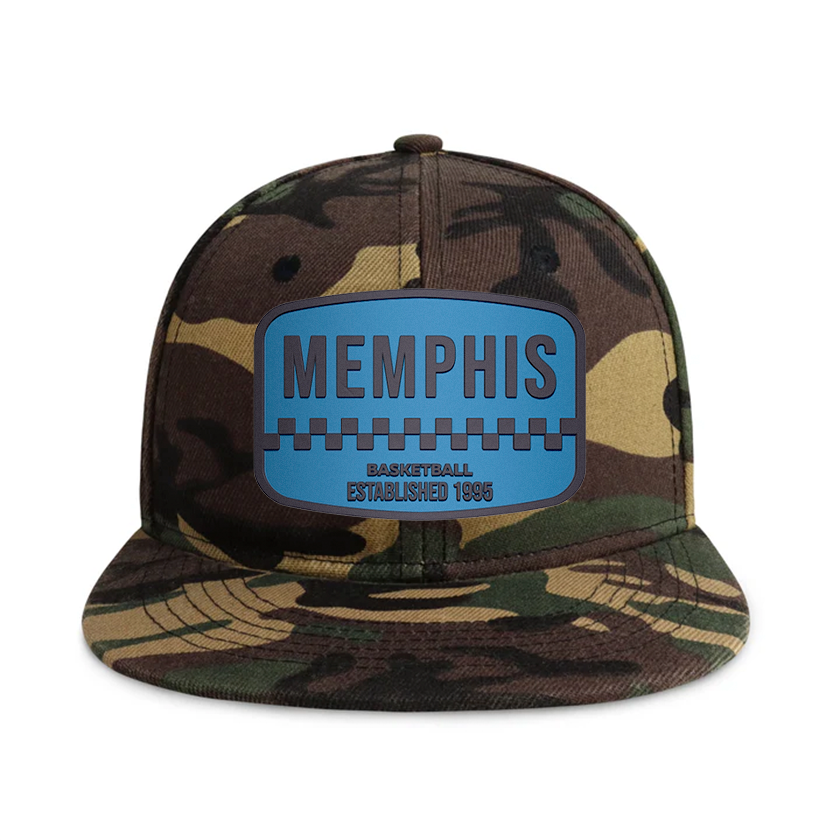 Memphis Basketball - Wood Camo - Snapback City Caps