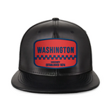 Washington Hockey - PU Leather - Snapback City Caps