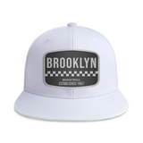 Brooklyn Basketball - White - Snapback City Caps