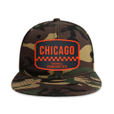 Chicago Football - Wood Camo - Snapback City Caps